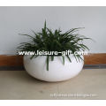 Fo-201 Round Fiberglass Planter Flower Pot